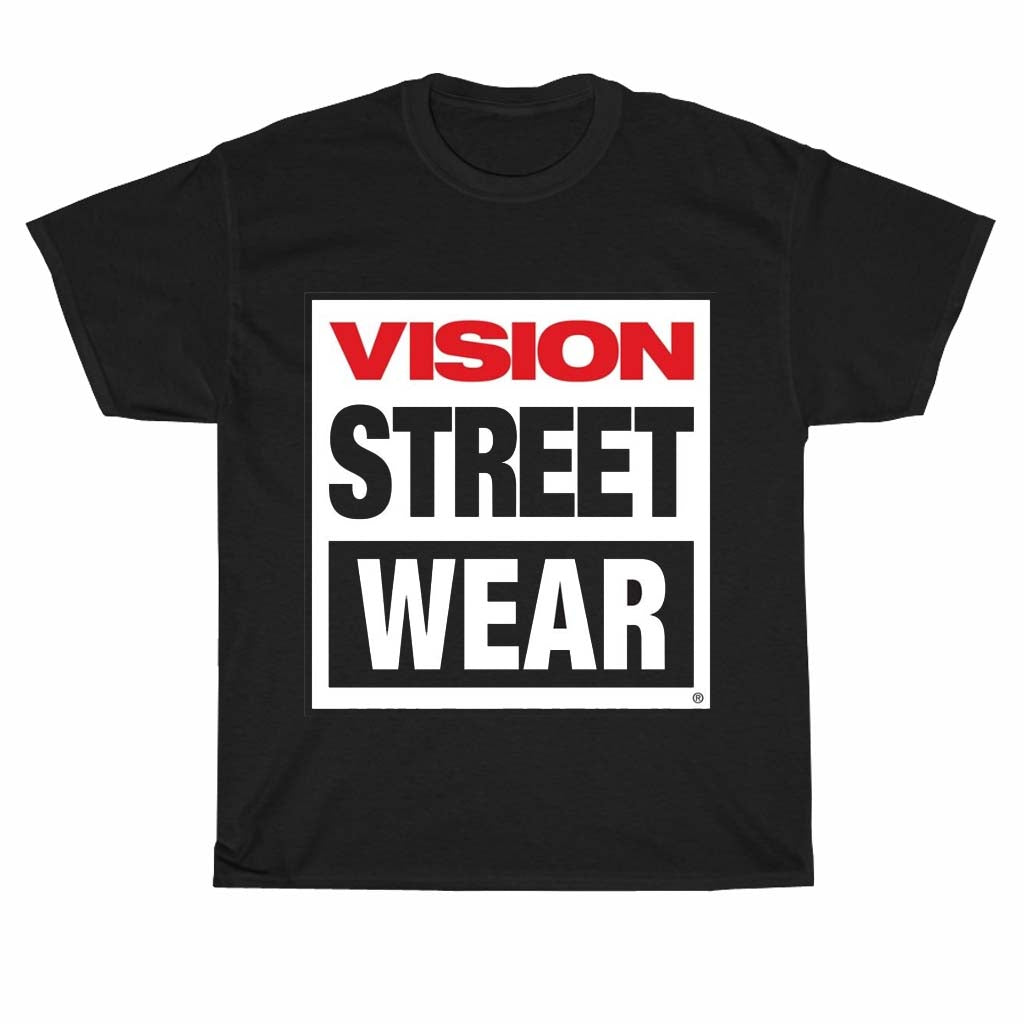 Vision Street Wear Skateboard - Custom Logo Men's Unisex T Shirt Size S to 3XL