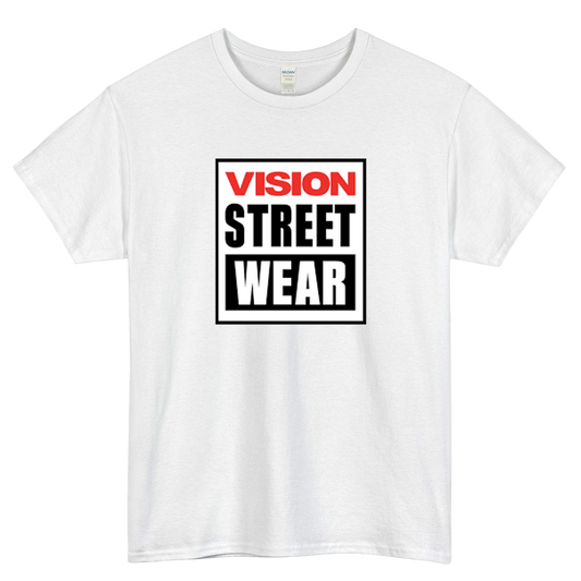 Vision Street Wear Street Skateboards Logo Mens Unisex Short Sleeve T-Shirt Size S-3XL - P