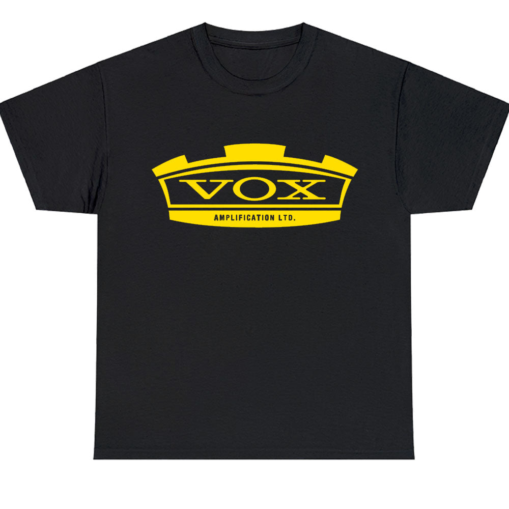 Vox Amplification Logo Men's Unisex T Shirt Size S to 3XL