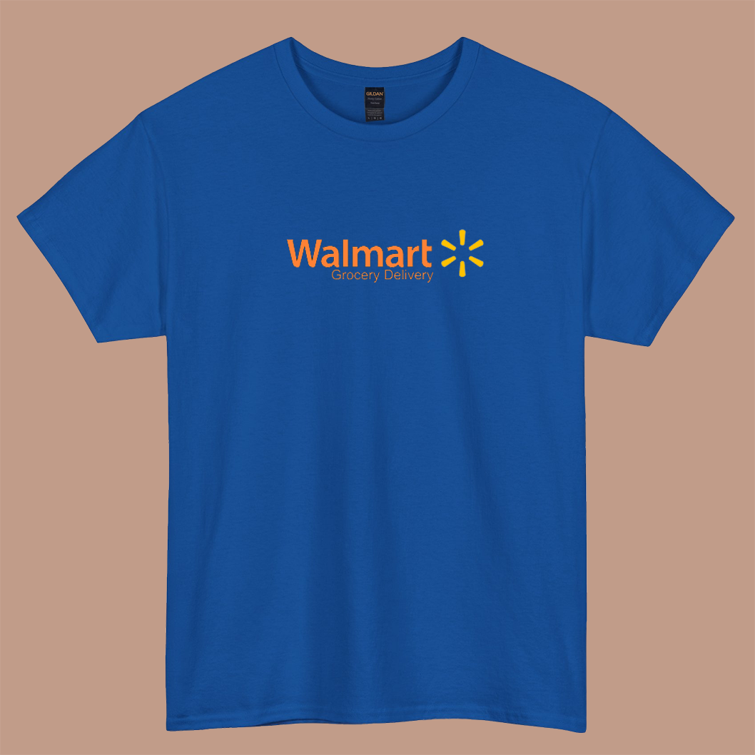 WALMART GROCERY LOGO SHORT SLEEVE T SHIRT S-3XL -P
