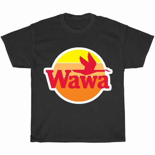WAWA Gas Station Store Logo Men's Unisex T Shirt Size S to 3XL