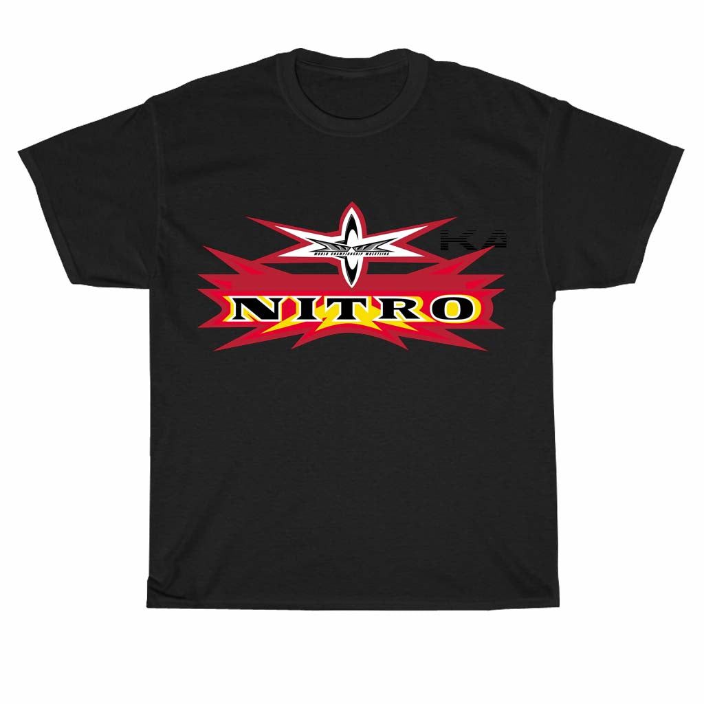 WCW Nitro Logo by DarkVoidPictures on DeviantArt Logo Men's Unisex T Shirt Size S to 3XL