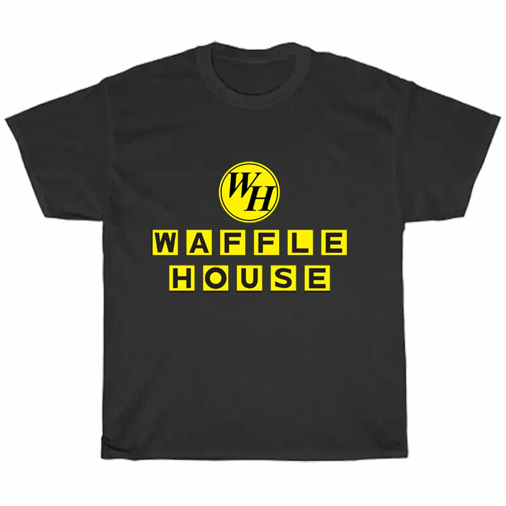 Waffle House Retro Logo Men's Unisex T Shirt Size S to 3XL