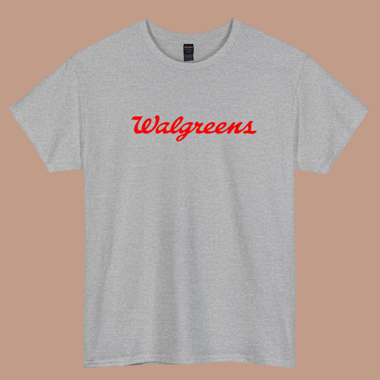 Walgreens Logo SHORT SLEEVE T SHIRT S-3XL -P