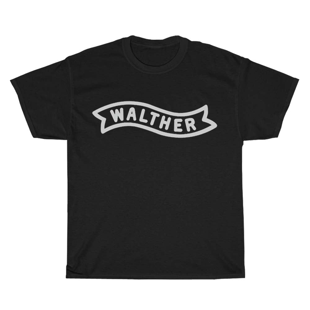 Walther Guns Firearms Logo Men's Unisex T Shirt Size S to 3XL