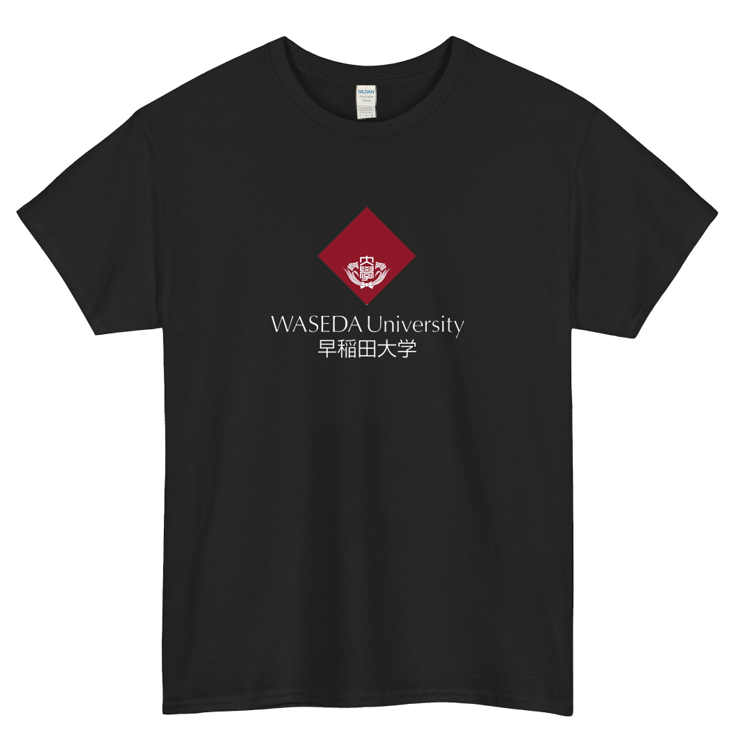 Waseda University Japan Logo Mens Unisex Short Sleeve T-Shirt Size S-3XL - P