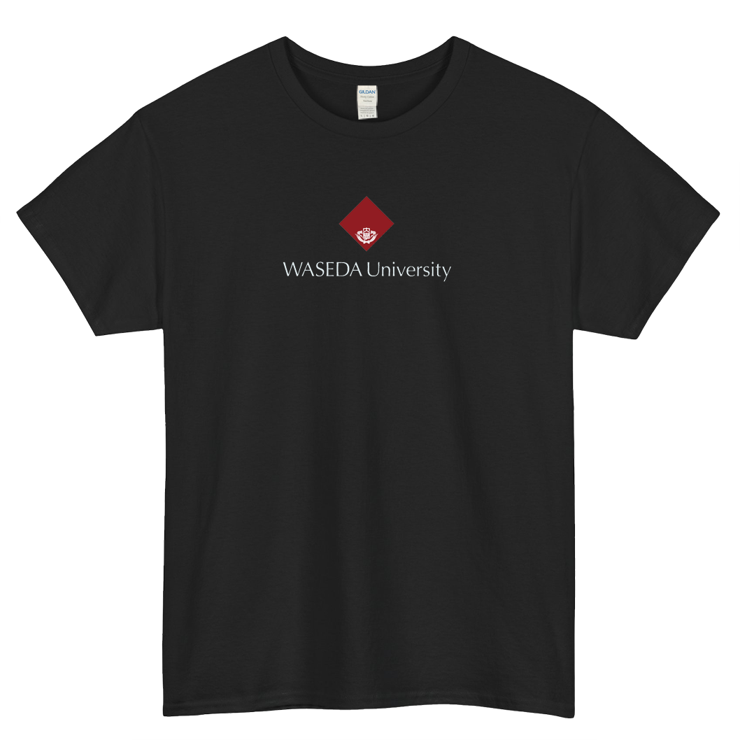 Waseda University logo short SLEEVE T SHIRT -P