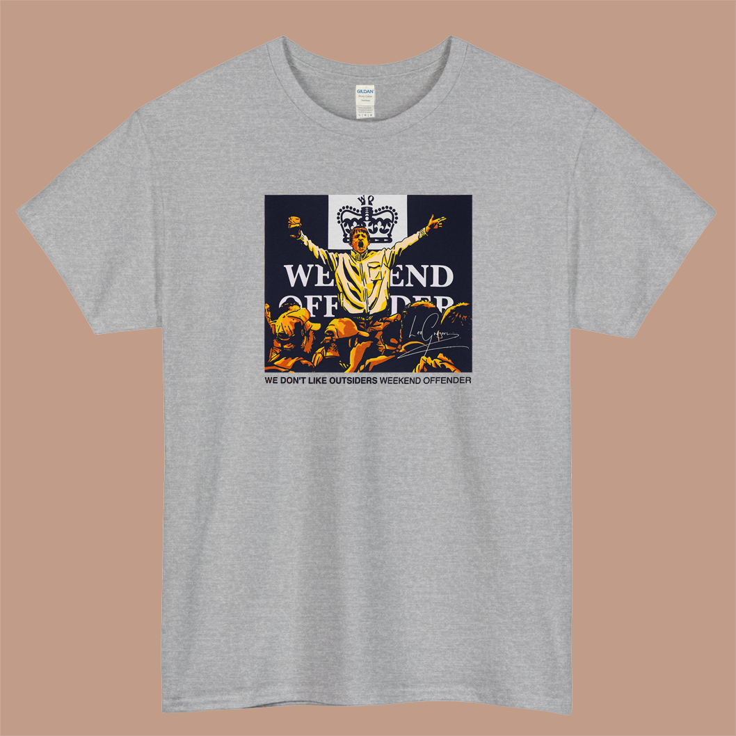 We Don't Like Outsiders Weekend Made in Australia Logo Mens Unisex Short Sleeve T-Shirt Size S-3XL - P