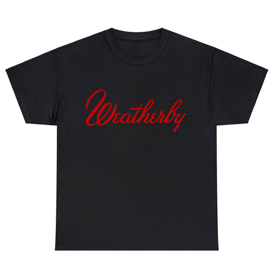 Weatherby Logo Unisex Men's T Shirt Size S to 3XL