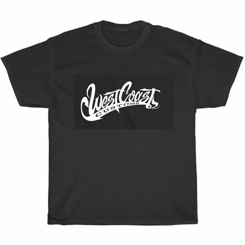 West Coast Customs Logo Men's Unisex T Shirt Size S to 3XL