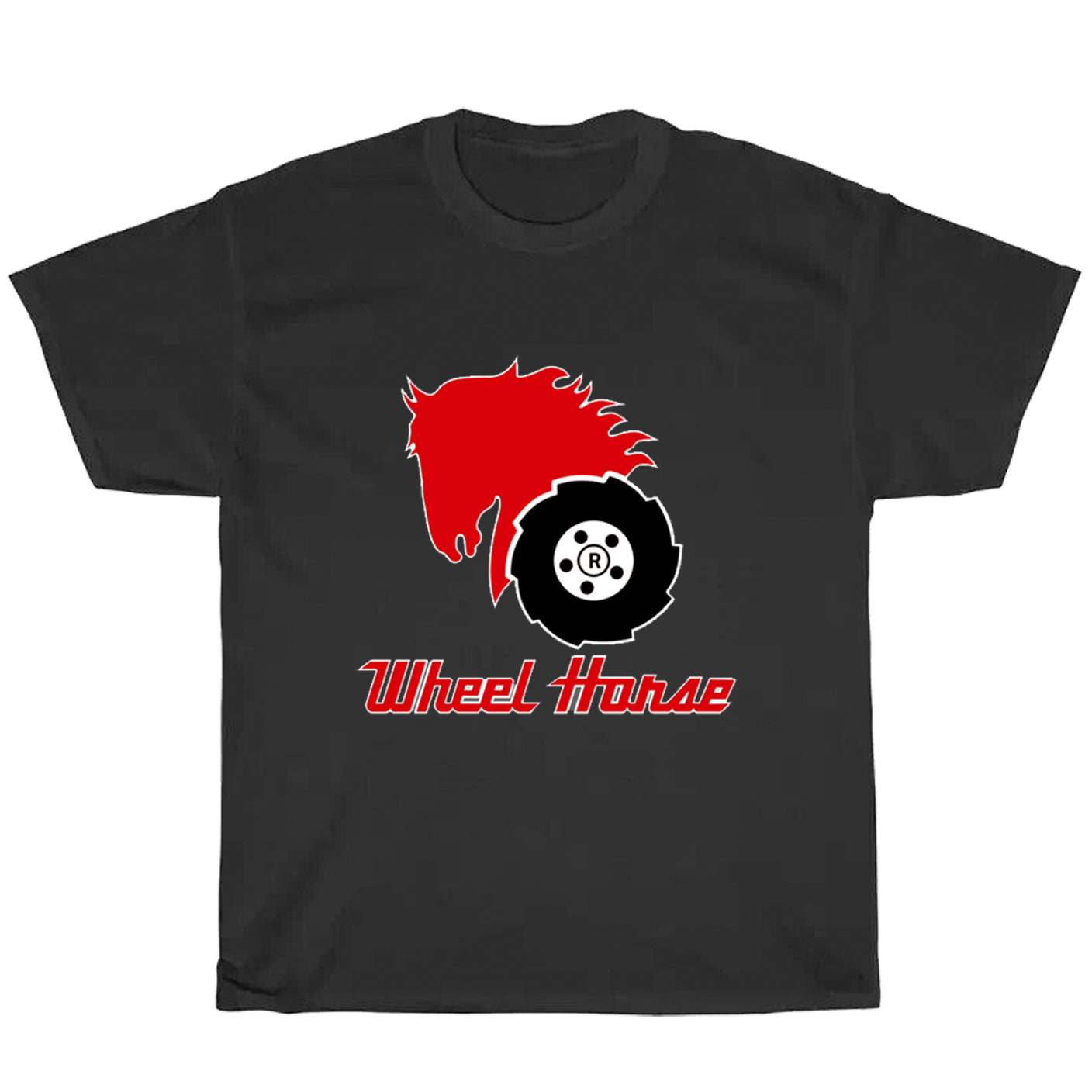 Wheel Horse Tractors Logo Men's Unisex T Shirt Size S to 3XL
