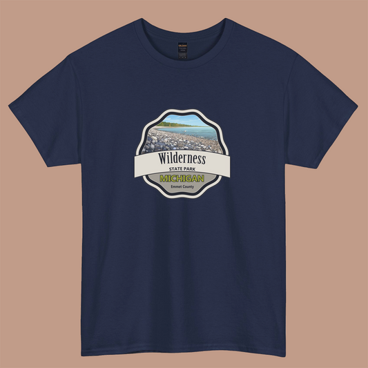Wilderness State Park logo short sleeve t shirt Size S-3XL -P