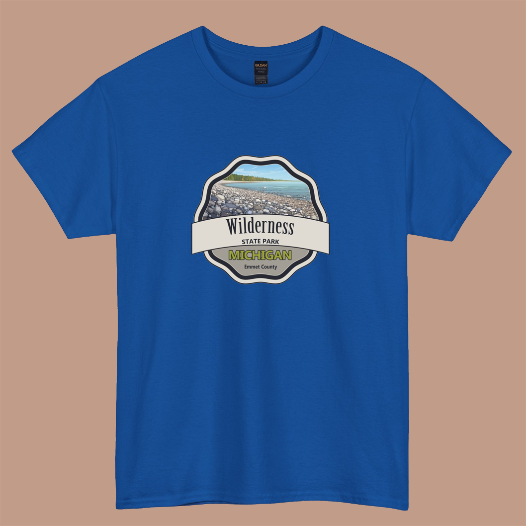 Wilderness State Park logo short sleeve t shirt Size S-3XL -P
