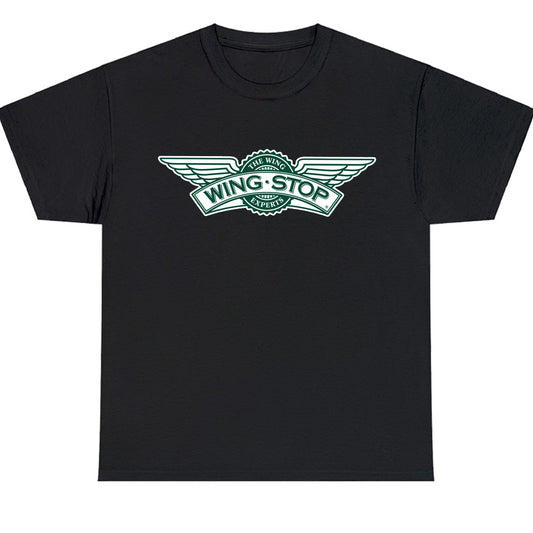 Wing Stop Restaurant Logo Men's Unisex T Shirt Size S to 3XL