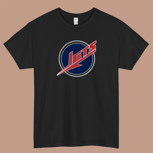 Winnipeg Jets Comforters Logo Mens Unisex Short Sleeve T-Shirt Size S-3XL - P