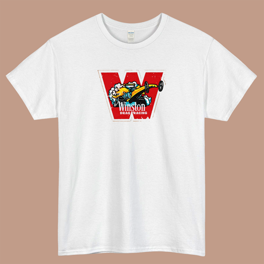 Winston Drag Logo Mens Unisex Short Sleeve T-Shirt Size S-3XL - P