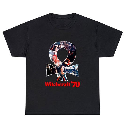 Witchcraft Witch Craft '70 1970's Movie Logo Unisex Men's T Shirt Size S to 3XL