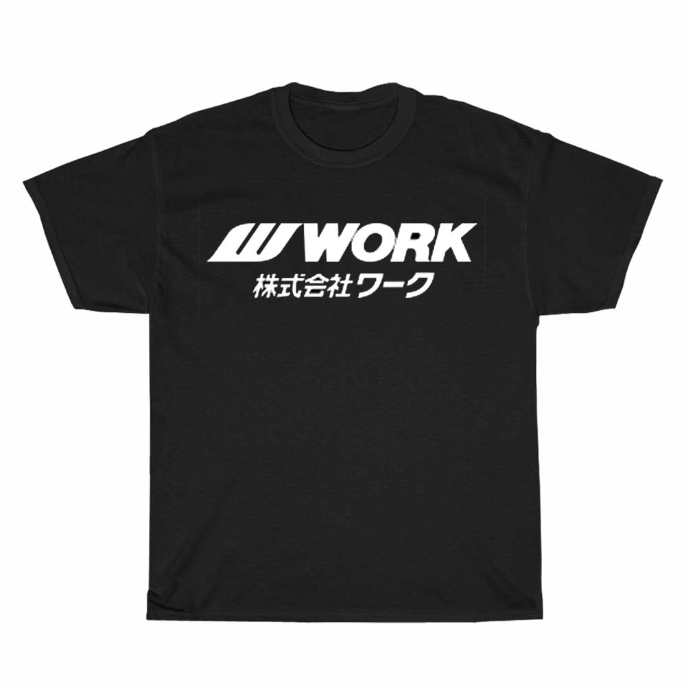 Work Wheels Japan Logo Men's Unisex T Shirt Size S to 3XL