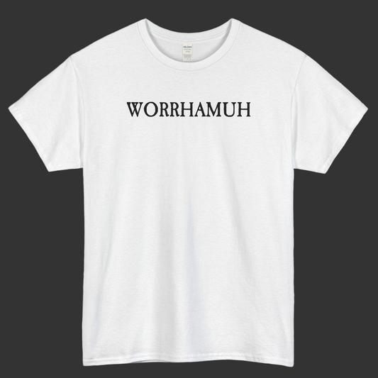 Worrhamuh Logo Mens Unisex Short Sleeve T-Shirt Size S-3XL - P