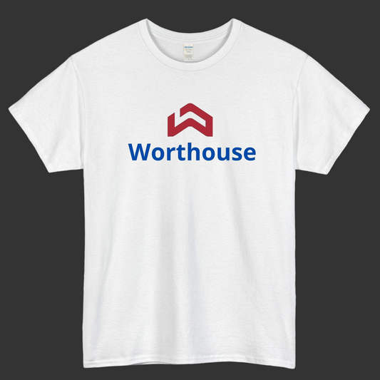 Worthouse Logo Mens Unisex Short Sleeve T-Shirt Size S-3XL - P
