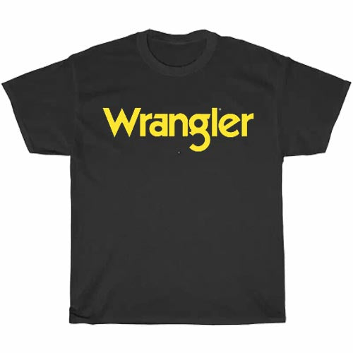 Wrangler Logo Men's Unisex T Shirt Size S to 3XL