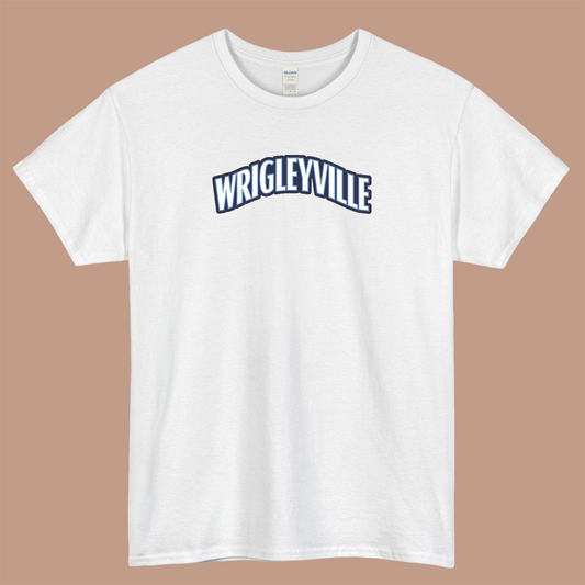 Wrigleyville Logo Mens Unisex Short Sleeve T-Shirt Size S-3XL - P