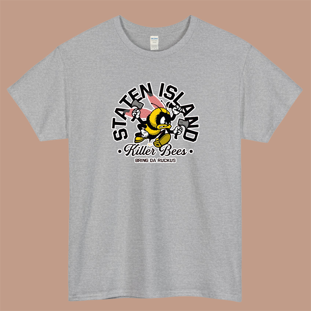 Wu Tang Staten Island Killer Bees Logo Mens Unisex Short Sleeve T-Shirt Size S-3XL - P