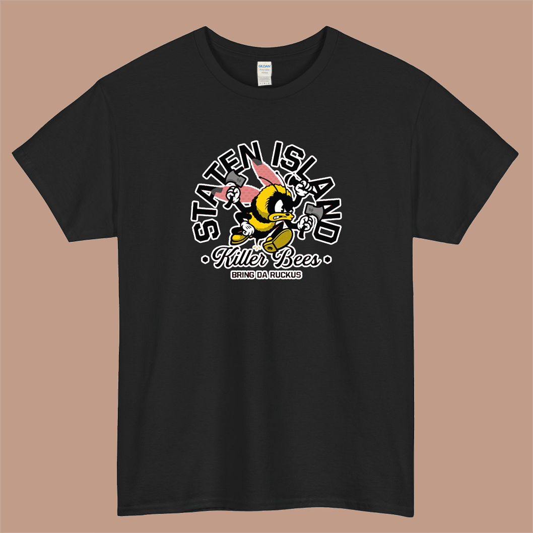 Wu Tang Staten Island Killer Bees Logo Mens Unisex Short Sleeve T-Shirt Size S-3XL - P