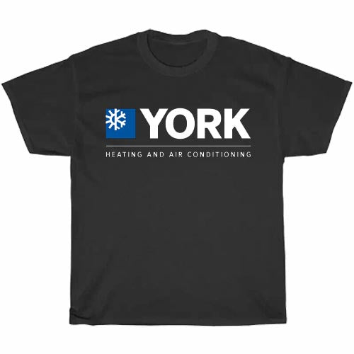 YORK Heating & Air Conditioning Logo Men's Unisex T Shirt Size S to 3XL