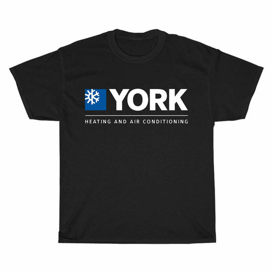 YORK Heating & Air Conditioning Logo Men's Unisex T Shirt Size S to 3XL