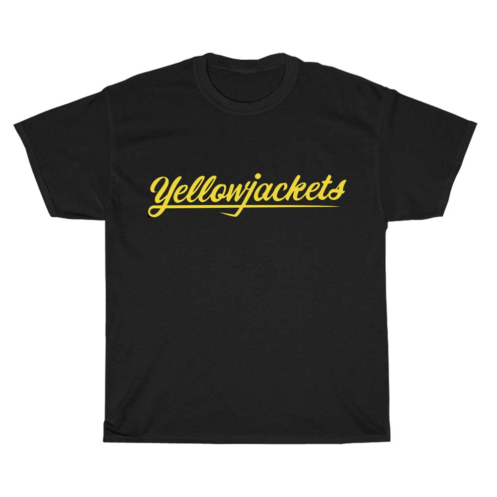 Yellow Jackets Logo Men's Unisex T Shirt Size S to 3XL