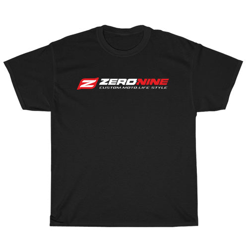 ZERONINE Logo Mens Unisex Short Sleeve Black T-Shirt Size S-3XL