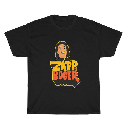 Zapp and Roger Logo Men's Unisex T Shirt Size S to 3XL