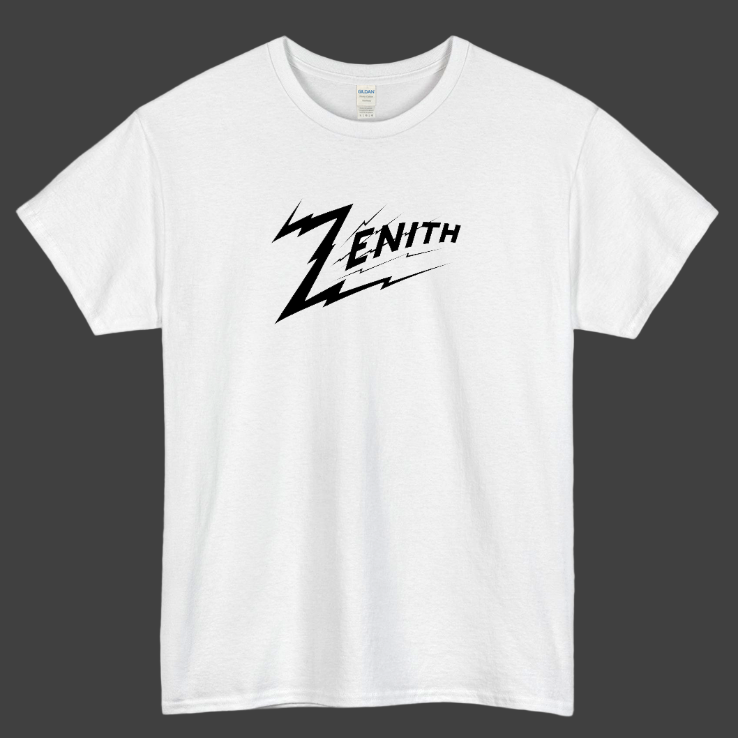 Zenith Old Radio logo short SLEEVE T SHIRT -P