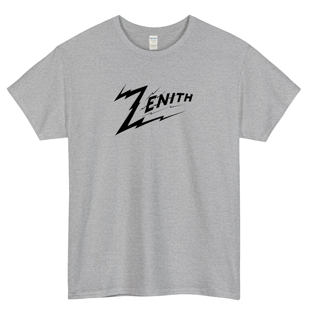 Zenith Old Radio logo short SLEEVE T SHIRT -P