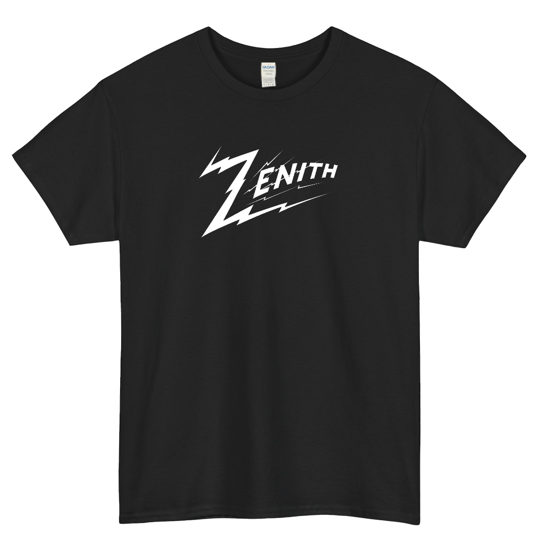 Zenith Old Radio logo short SLEEVE T SHIRT -P