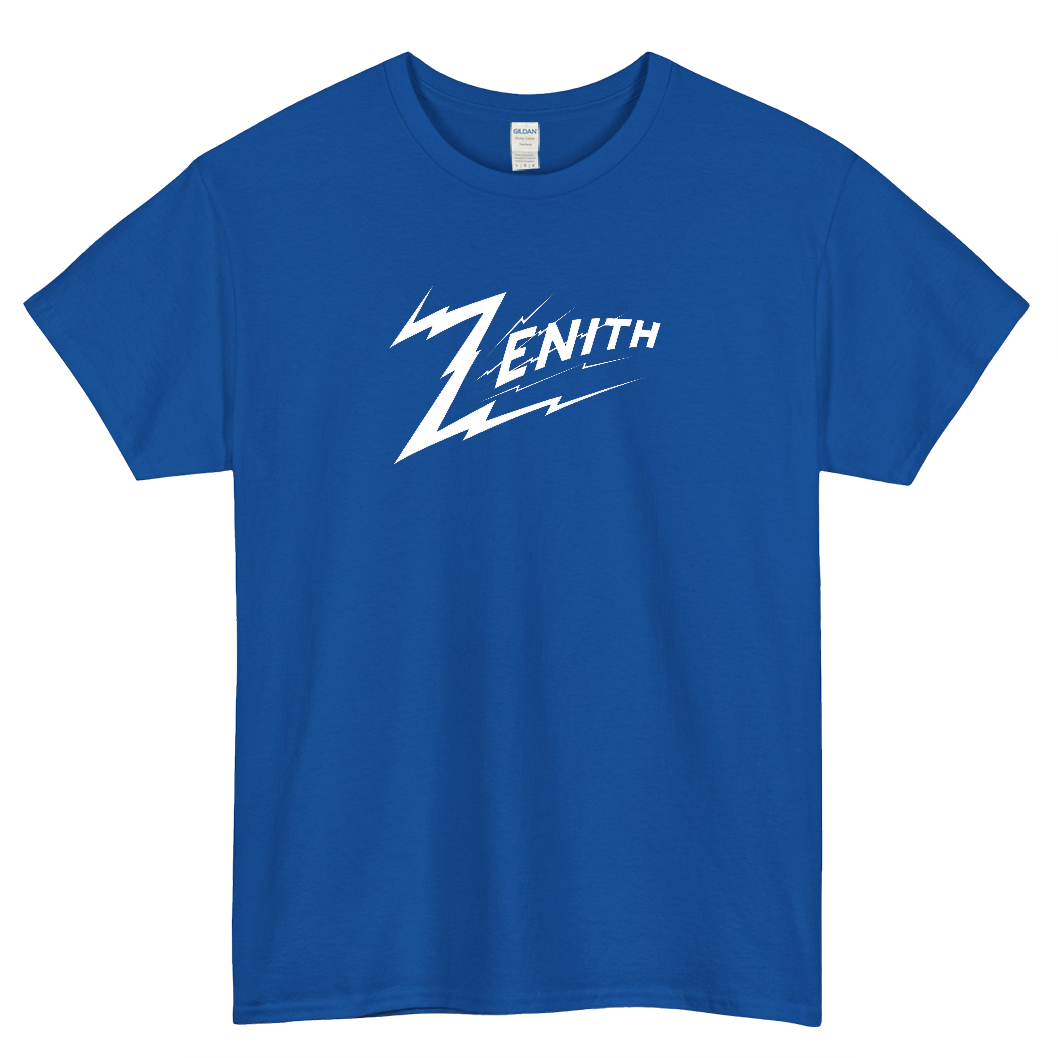 Zenith Old Radio logo short SLEEVE T SHIRT -P