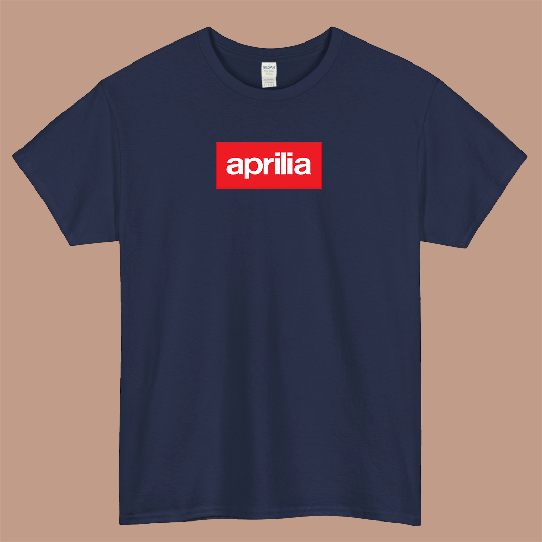 aprilia logo short sleeve men's t shirt S-3XL