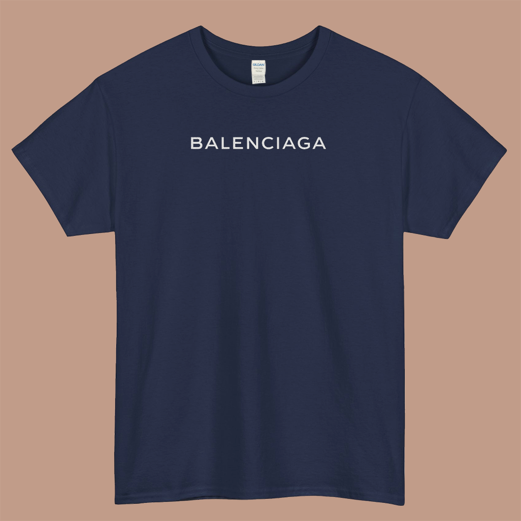 balenciaga logo short sleeve men's t shirt S-3XL
