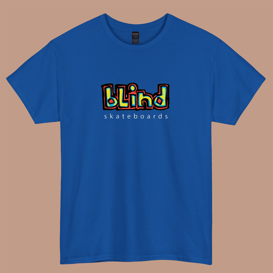 blind skateboards Logo short sleeve t shirt S-3XL-P