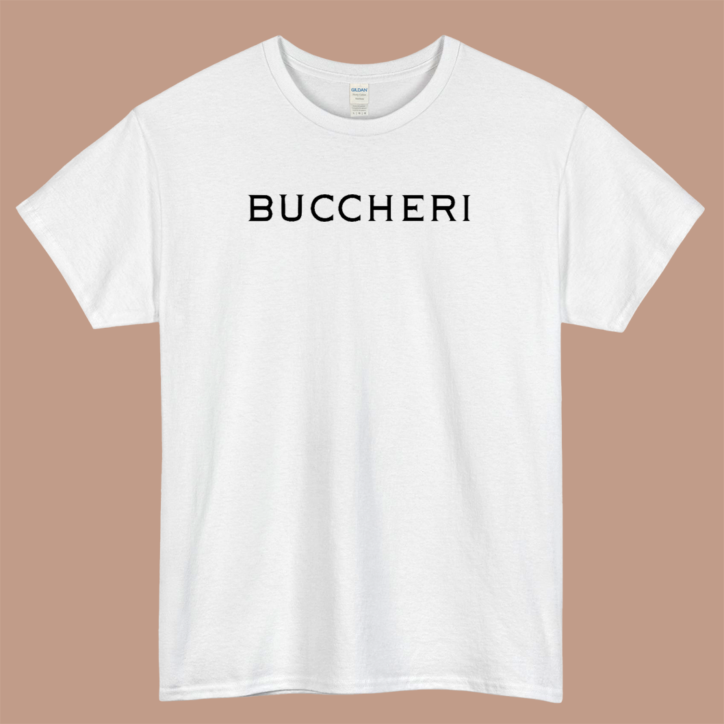 buccheri logo short sleeve men's t shirt S-3XL