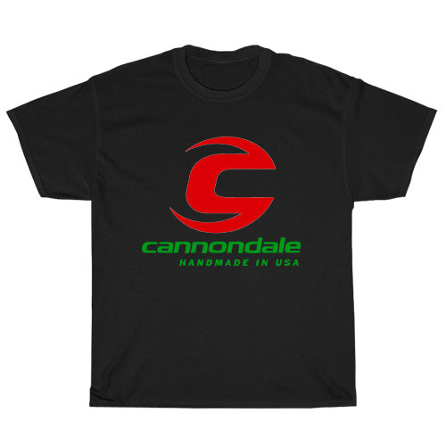 cannondale Mens Unisex Short Sleeve Black T-Shirt Size S-3XL