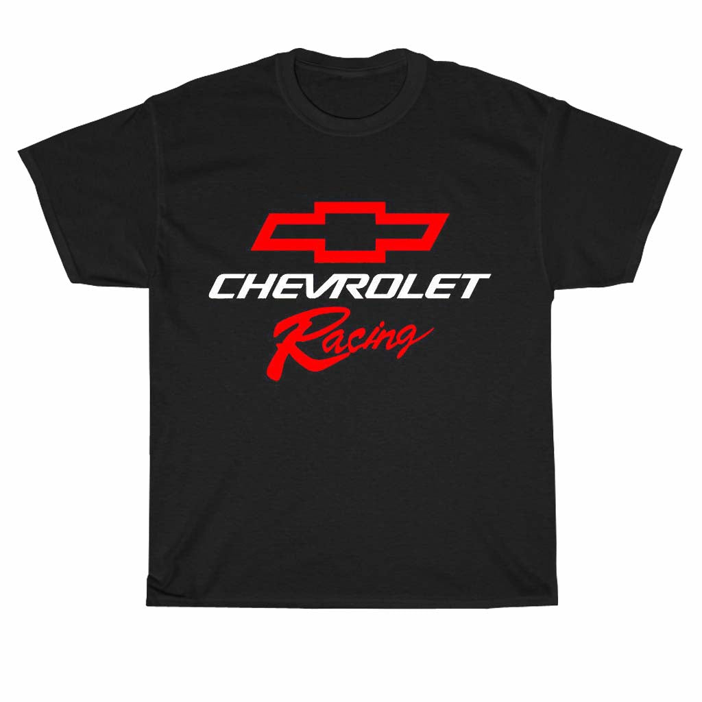 chevrolet car racing logo Unisex Men's T Shirt Size S to 3XL