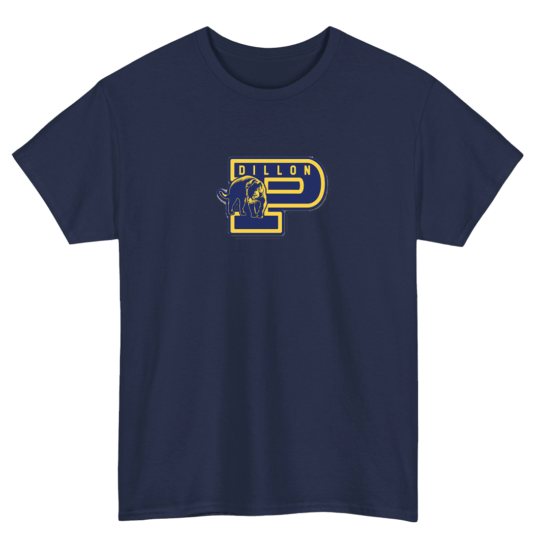 Dillon Panthers Logo Mens Unisex Short Sleeve T-Shirt Size S-3XL - P