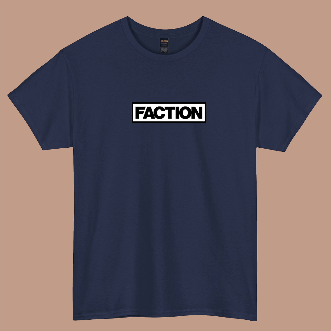 faction logo SHORT SLEEVE T SHIRT S-3XL- P