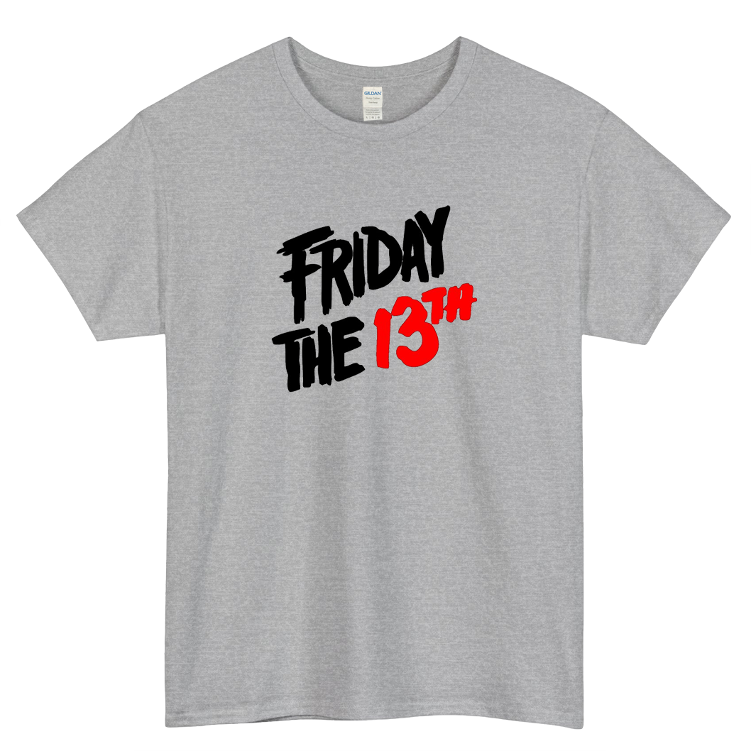 friday the 13th jason voorhees mask LOGO SHORT SLEEVE T SHIRT -P