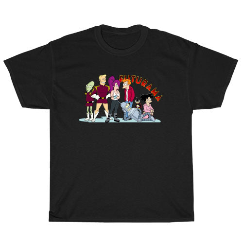 futurama cartoon logo Unisex Men's T Shirt Size S to 3XL