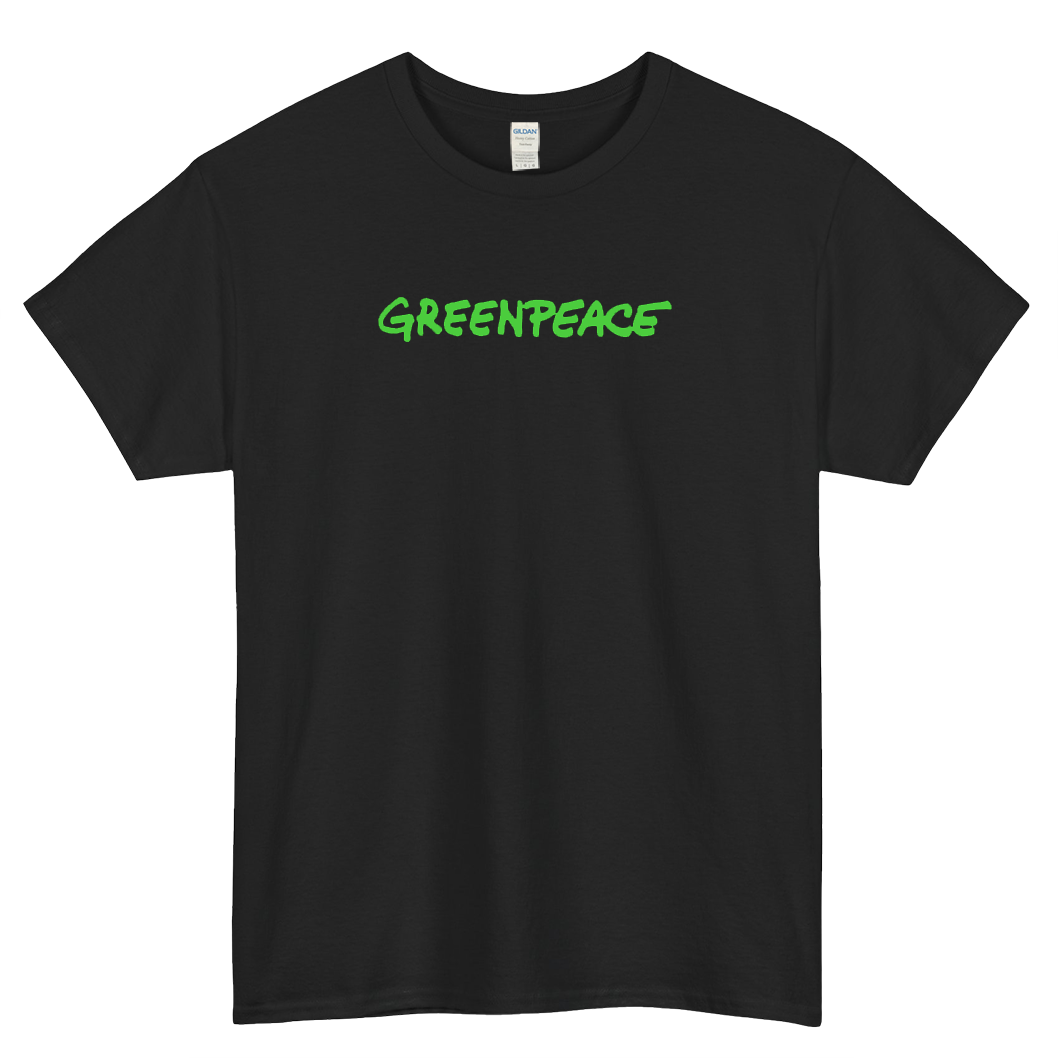 greenpeace organization logo 1 SHORT SLEEVE T SHIRT -P