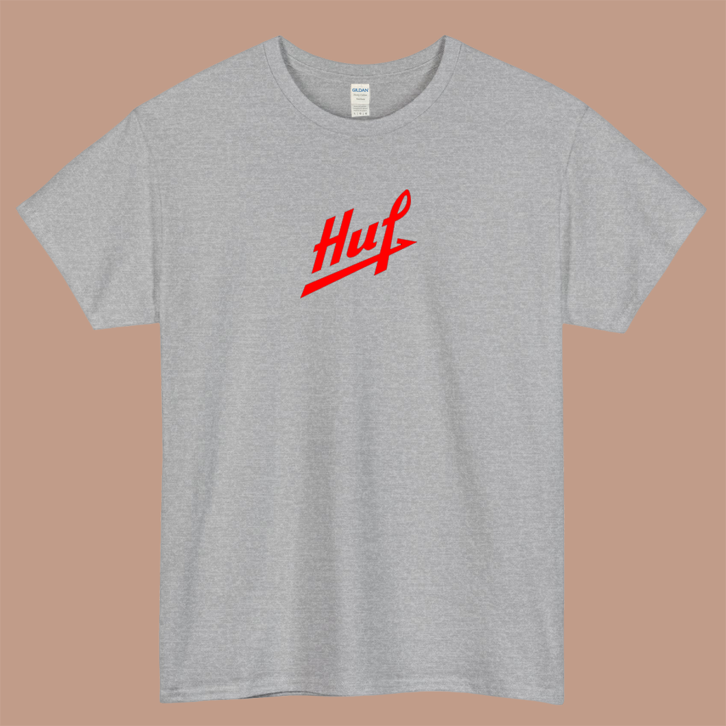 huf Logo Mens Unisex Short Sleeve T-Shirt Size S-3XL