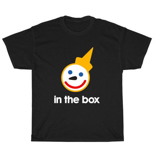 jack in the box Logo Unisex Men's T Shirt Size S to 3XL